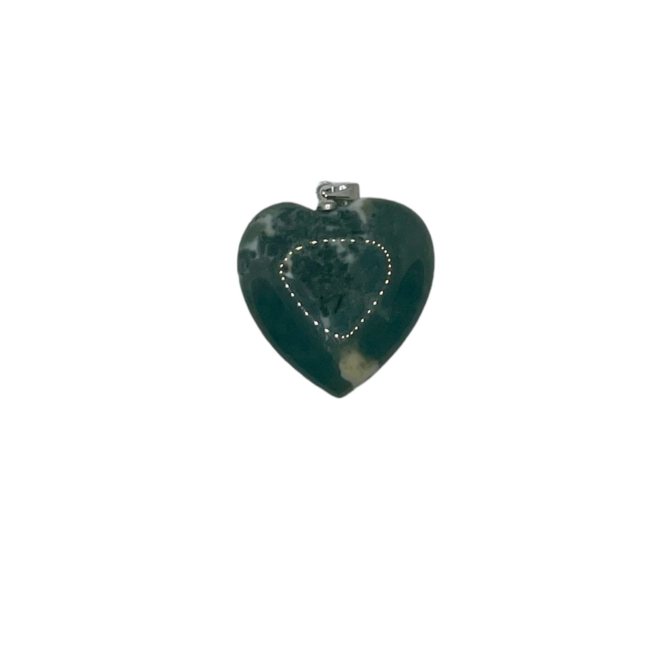 Ocean Jasper Heart Pendant